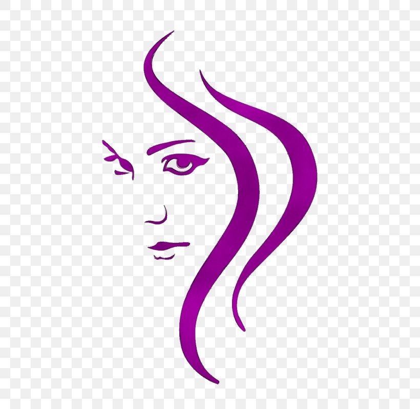 Face Head Beauty Violet Eyebrow, PNG, 685x800px, Watercolor, Beauty, Eyebrow, Face, Head Download Free