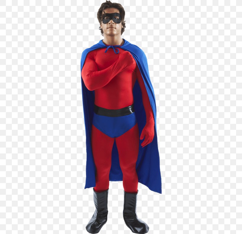 Superman Costume Superhero Electric Blue, PNG, 500x793px, Superman, Action Figure, Blue, Bluegreen, Clothing Download Free