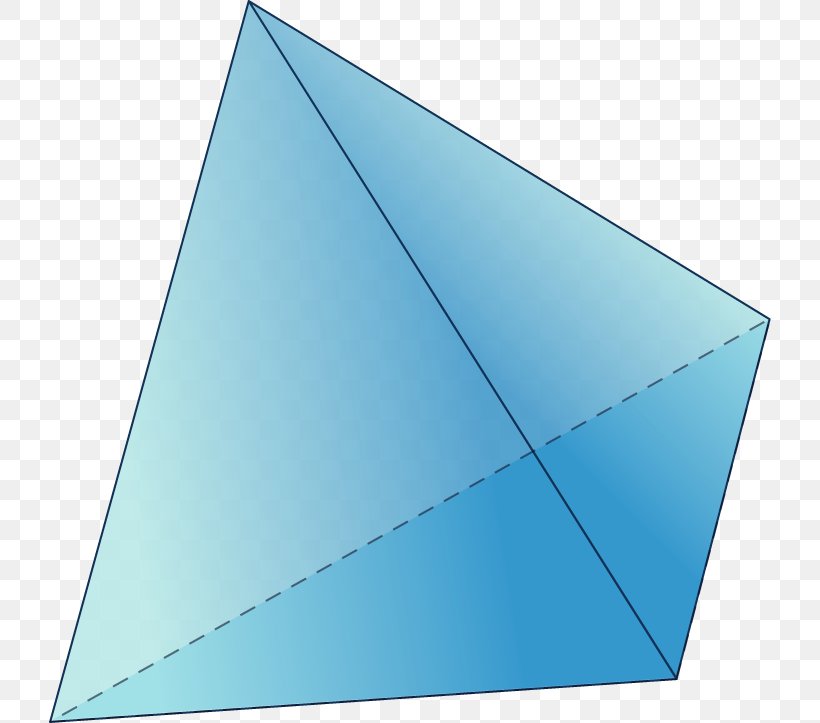 Triangle Shape Pyramid Solid Geometry Rectangle, PNG, 722x723px, Triangle, Blue, Edge, Face, Geometric Shape Download Free