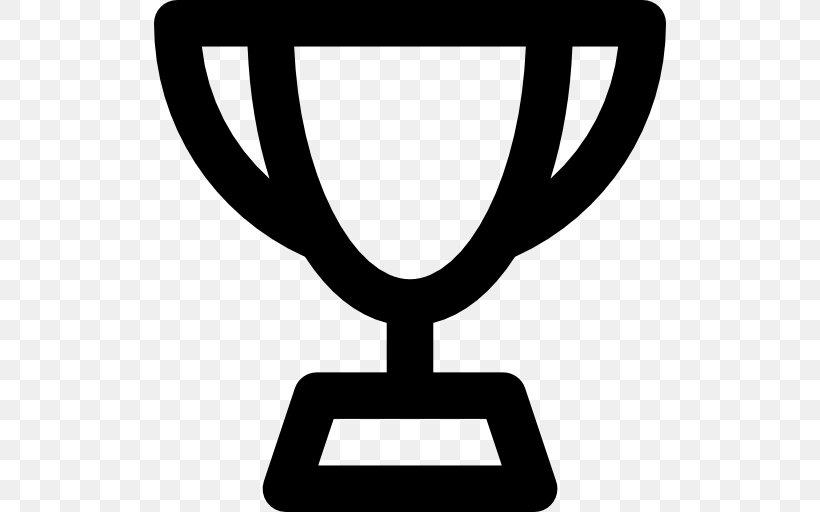 Trophy, PNG, 512x512px, Trophy, Award, Black And White, Food, Symbol Download Free