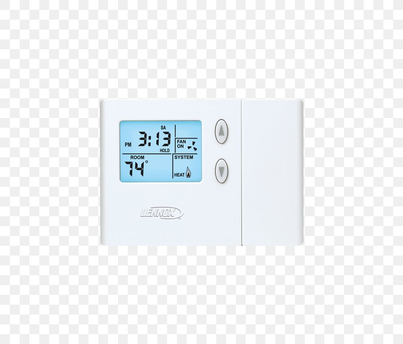 Programmable Thermostat Lennox 51M34 Heater Central Heating, PNG, 700x700px, Thermostat, Amazoncom, Central Heating, Electronics, Hardware Download Free