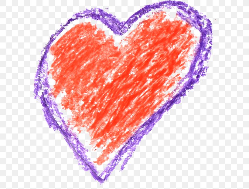 Crayon Drawing Clip Art, PNG, 602x623px, Crayon, Art, Color, Drawing, Heart Download Free