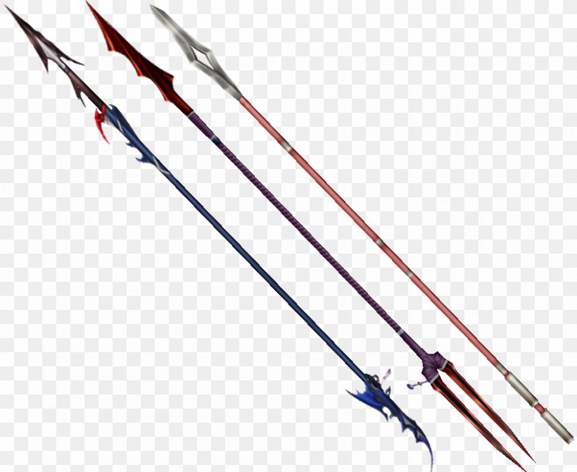 Dissidia Final Fantasy NT Spear Weapon Holy Lance, PNG, 845x691px, Dissidia Final Fantasy Nt, Cable, Fantasy, Final Fantasy, Harpoon Download Free