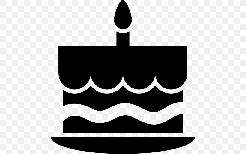 Birthday Cake, PNG, 512x512px, Birthday Cake, Birthday, Black, Black And White, Cake Download Free