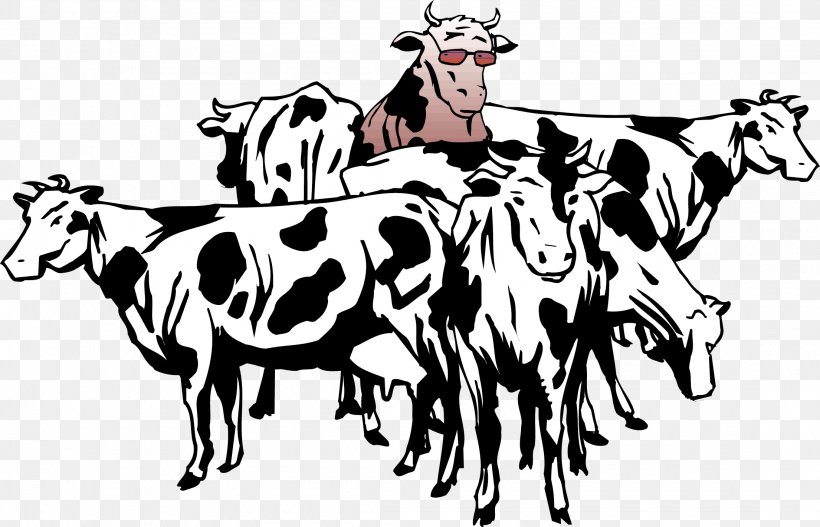 British White Cattle Beef Cattle Sheep Herd Clip Art, PNG, 2210x1422px, British White Cattle, Art, Beef Cattle, Black And White, Cattle Download Free