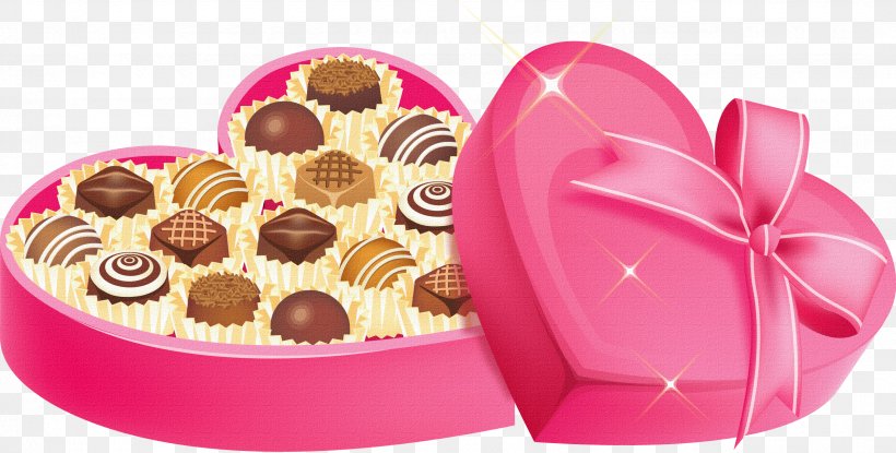 Chocolate Heart Gift, PNG, 2545x1291px, Chocolate, Bonbon, Box, Confectionery, Coreldraw Download Free