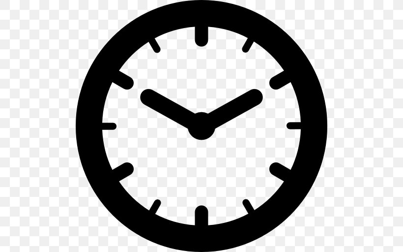 Clock, PNG, 512x512px, Clock, Alarm Clocks, Black And White, Home Accessories, Symbol Download Free