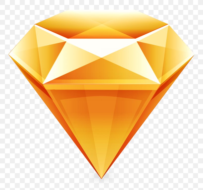 Icon Design Sketch, PNG, 768x768px, Icon Design, Macos, Orange, Prototype, Triangle Download Free