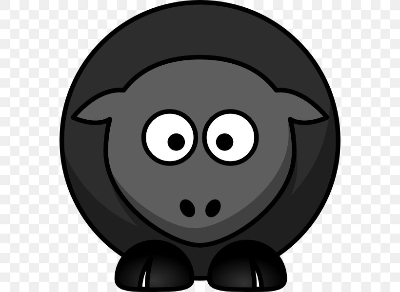Leicester Longwool Black Sheep Clip Art, PNG, 576x600px, Leicester Longwool, Black, Black And White, Black Sheep, Cartoon Download Free
