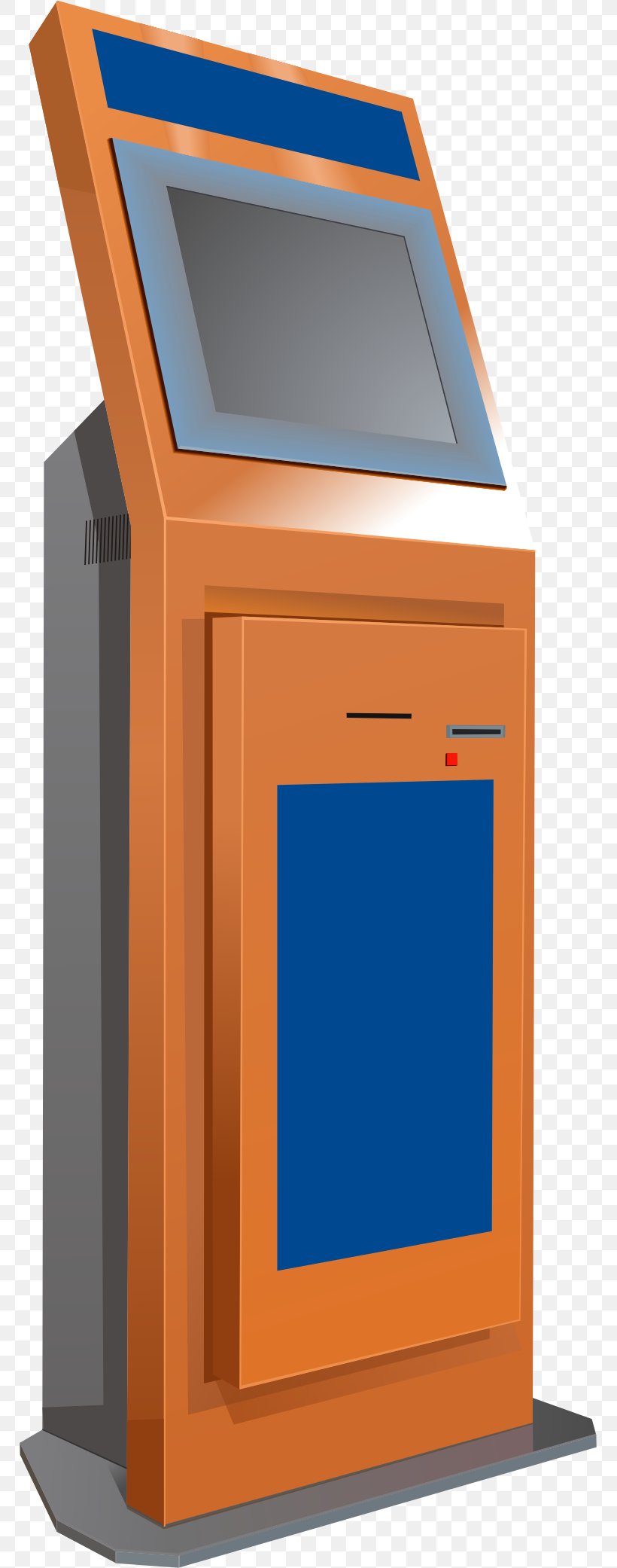 Interactive Kiosk Euclidean Vector Desk Small Form Factor, PNG, 767x2082px, Interactive Kiosk, Automated Teller Machine, Computer, Desk, Electronic Device Download Free