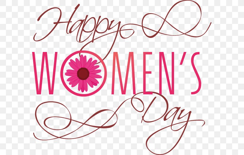 International Womens Day Woman Graphic Design, PNG, 603x519px, International Womens Day, Area, Brand, Flower, Heart Download Free