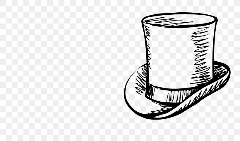 Stock Photography Top Hat Beaver Royalty-free, PNG, 2417x1417px, Stock Photography, Beaver, Black And White, Cylinder, Drawing Download Free