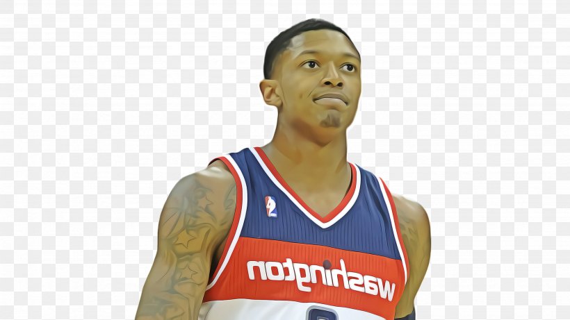 Basketball Cartoon, PNG, 2668x1500px, Bradley Beal, Ball Game, Basketball, Basketball Player, Jersey Download Free