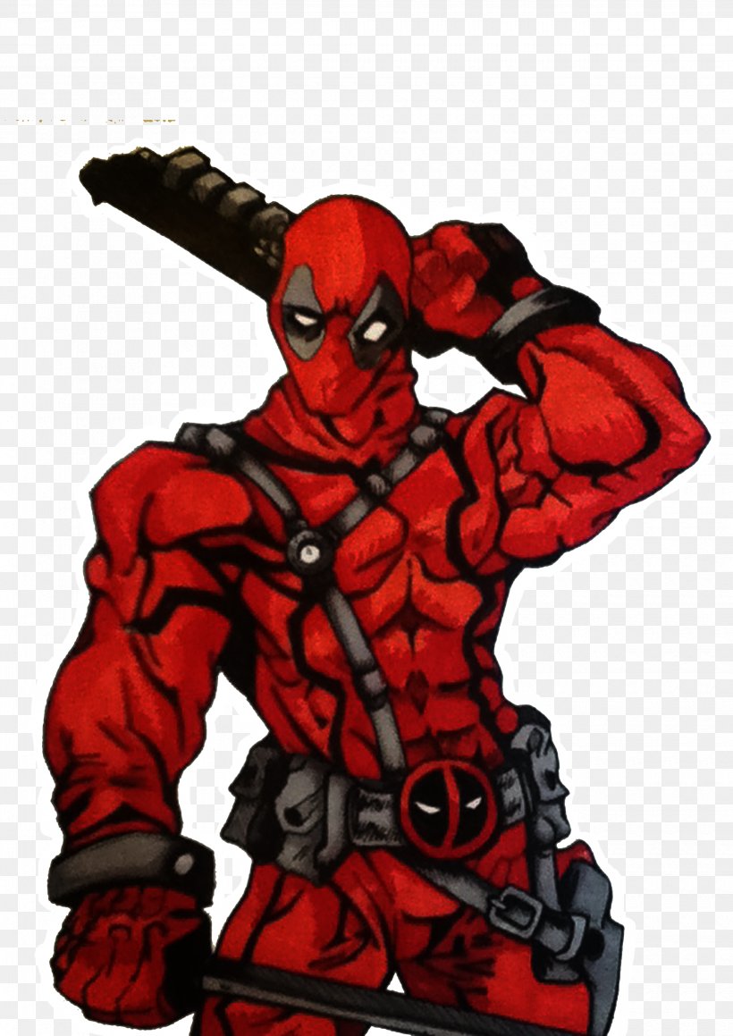 Deadpool Superhero Supervillain Comics, PNG, 2480x3508px, Deadpool, Art, Cartoon, Character, Comics Download Free