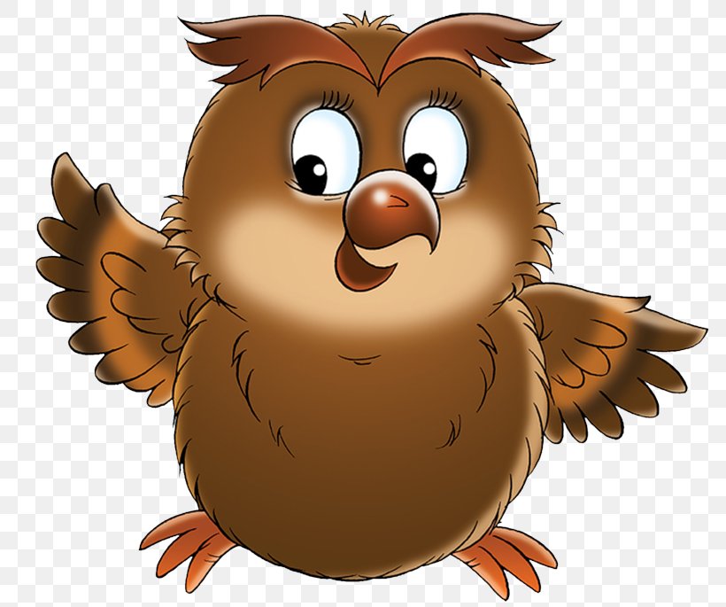 Owl Bird Cartoon Clip Art, PNG, 800x685px, Owl, Animation, Beak, Bird, Bird Of Prey Download Free