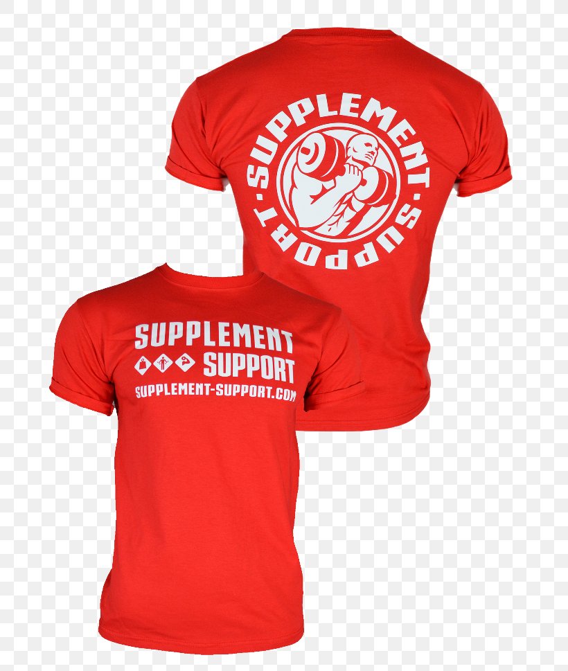 T-shirt Dietary Supplement Red Sports Nutrition, PNG, 765x969px, Tshirt ...