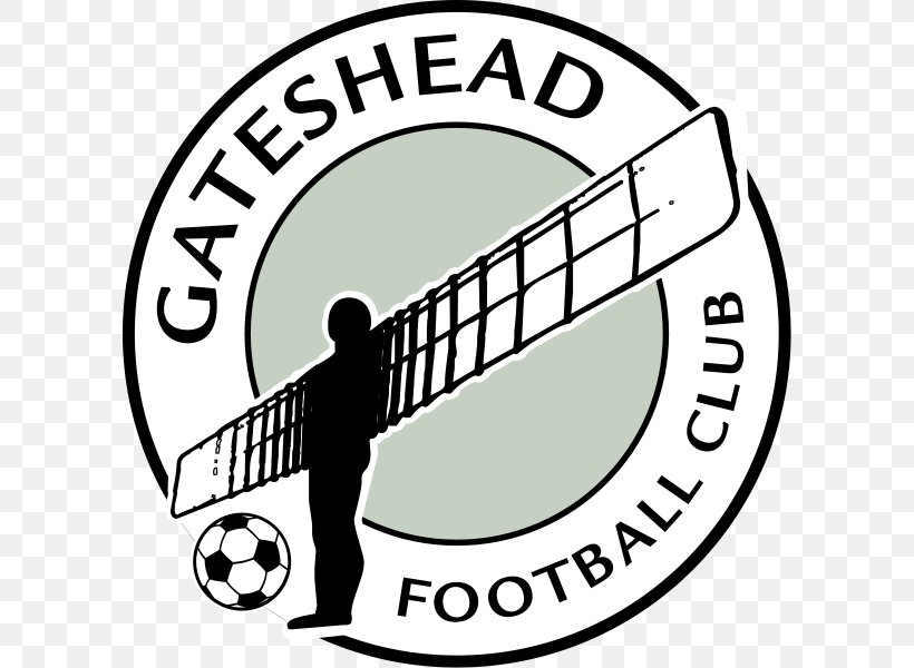 Gateshead F.C. National League F.C. Halifax Town Gateshead FC Barrow A.F.C., PNG, 600x600px, Gateshead Fc, Area, Barrow Afc, Black And White, Brand Download Free