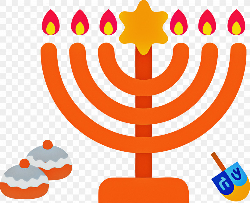 Hanukkah Candle Happy Hanukkah, PNG, 2890x2355px, Hanukkah Candle, Birthday Candle, Candle Holder, Event, Hanukkah Download Free