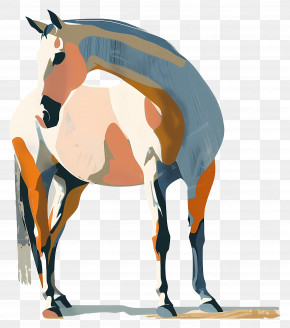 Horse - Abstract Horse Illustration PNG