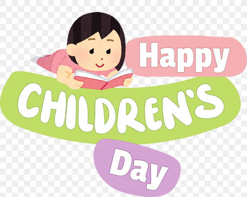 Logo Cartoon Line Pink M Happiness, PNG, 3000x2395px, Childrens Day, Cartoon, Geometry, Happiness, Happy Childrens Day Download Free