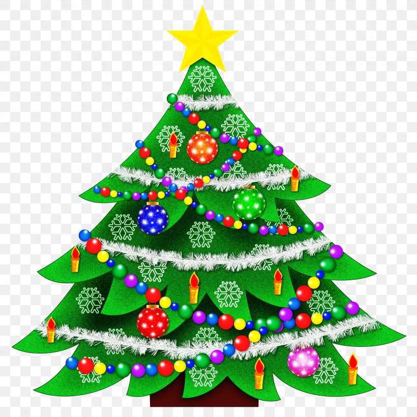 Christmas Tree Christmas Ornament Christmas Village Clip Art, PNG, 3000x3000px, Christmas, Advent, Angel, Christmas And Holiday Season, Christmas Decoration Download Free