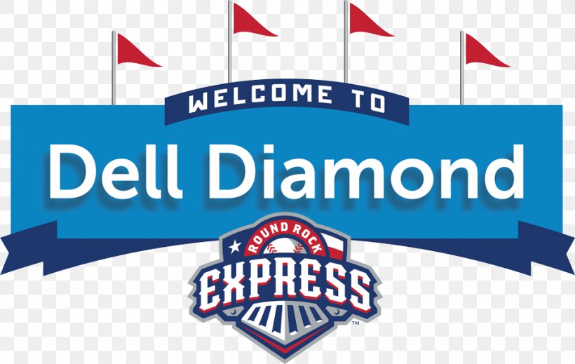 Dell Diamond Austin Round Rock Express Logo, PNG, 956x606px, Dell Diamond, Area, Austin, Banner, Brand Download Free