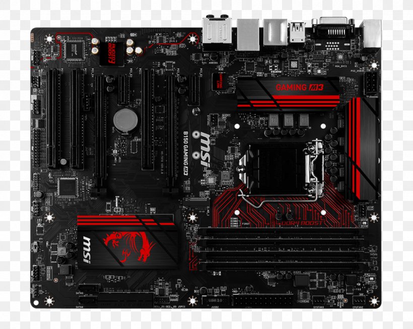 LGA 1151 Motherboard MSI Z170A GAMING M3 DDR4 SDRAM, PNG, 1024x819px, Lga 1151, Atx, Brand, Computer Accessory, Computer Case Download Free