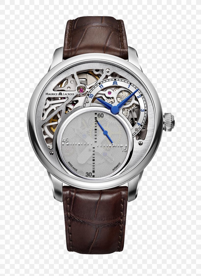 Maurice Lacroix Masterpiece Skeleton Automatic Watch Watch Strap, PNG, 1865x2570px, Maurice Lacroix, Automatic Watch, Baselworld, Black Leather Strap, Bracelet Download Free