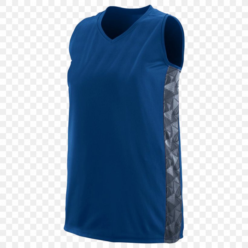 Cobalt Blue Sleeveless Shirt Gilets, PNG, 1000x1000px, Cobalt Blue, Active Shirt, Active Tank, Blue, Clothing Download Free