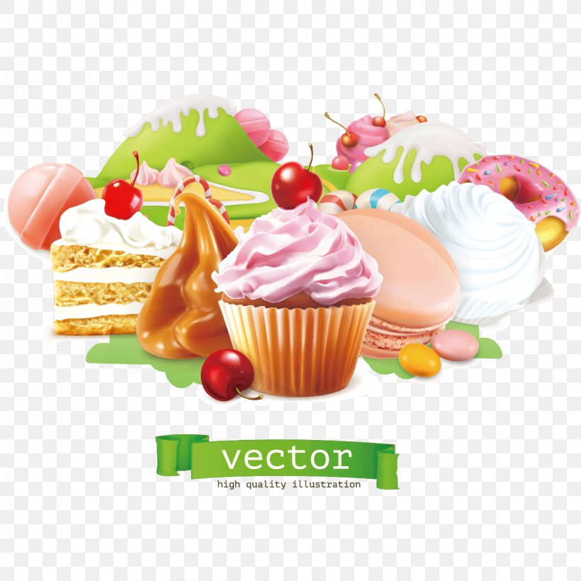 Cupcake Bakery Dessert, PNG, 1240x1240px, Cupcake, Bakery, Baking, Buttercream, Cake Download Free