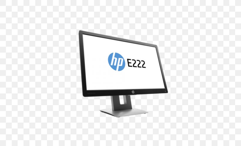 HP EliteDisplay E222 Hewlett-Packard Computer Monitors IPS Panel 1080p, PNG, 500x500px, Hp Elitedisplay E222, Brand, Computer Monitor, Computer Monitor Accessory, Computer Monitors Download Free
