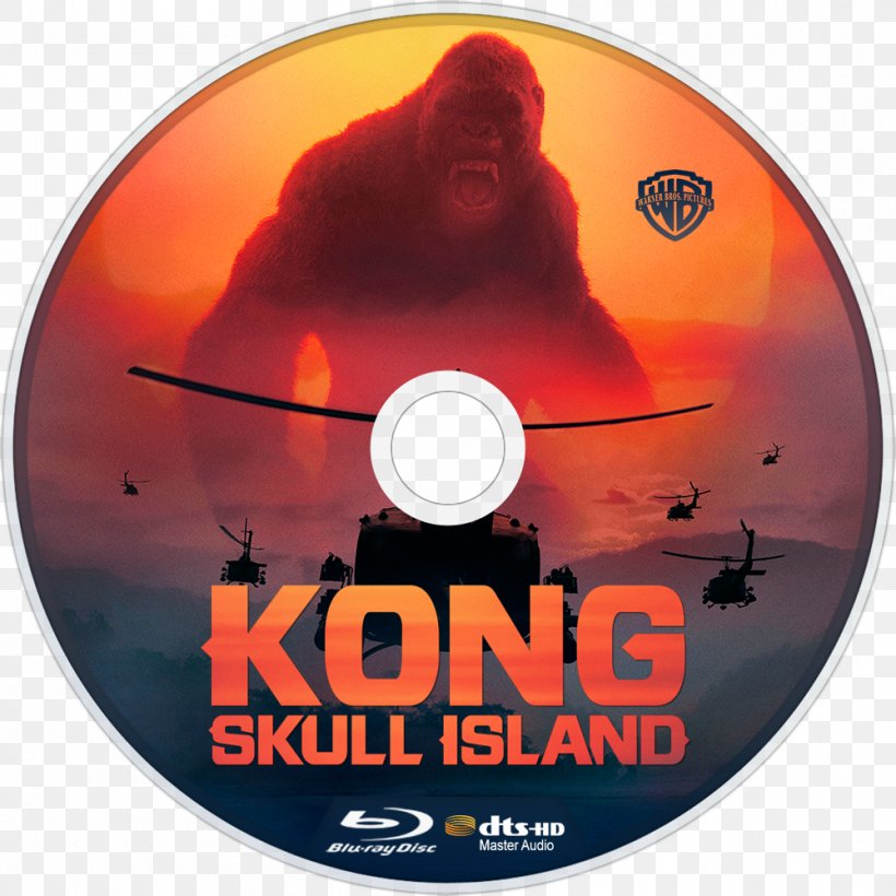 King Kong Blu-ray Disc Ultra HD Blu-ray Digital Copy Film, PNG, 1000x1000px, 4k Resolution, 2017, King Kong, Bluray Disc, Brand Download Free