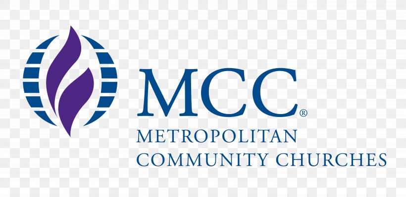 Metropolitan Community Church Logo Christian Church Free Church, PNG, 6000x2922px, Metropolitan Community Church, Blue, Brand, Christian Church, Church Download Free