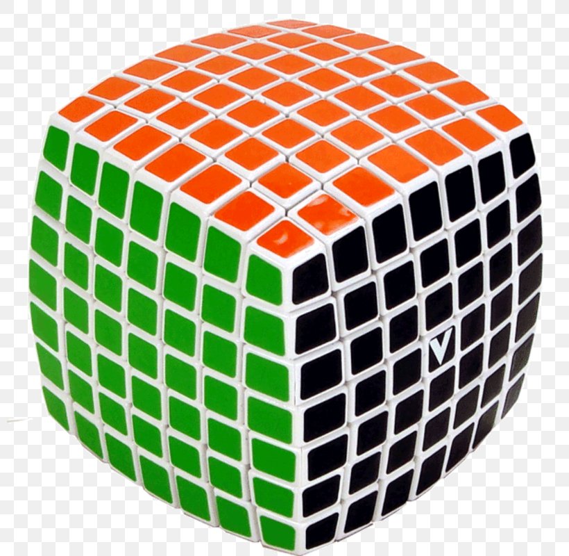 V-Cube 7 Rubik's Cube V-Cube 6 Puzzle Cube, PNG, 800x800px, Vcube 7, Combination Puzzle, Cube, Game, Green Download Free