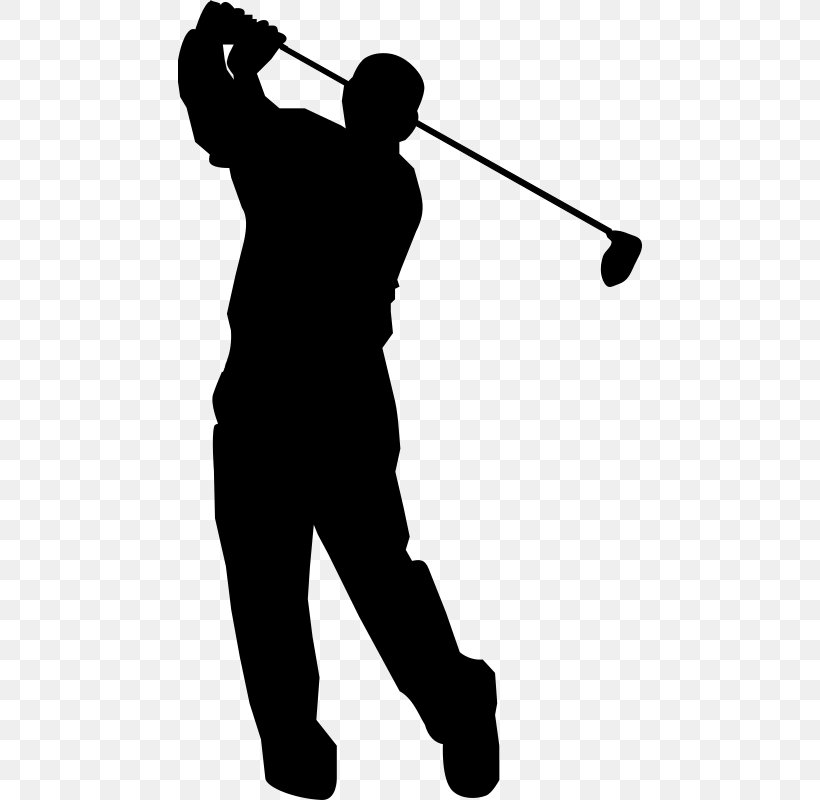 Golf Stroke Mechanics Golf Clubs Golf Balls Clip Art, PNG, 464x800px, Golf, Arm, Ball, Baseball Equipment, Black And White Download Free