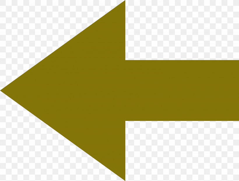 Left Arrow Arrow, PNG, 3000x2279px, Left Arrow, Arrow, Green, Line, Yellow Download Free