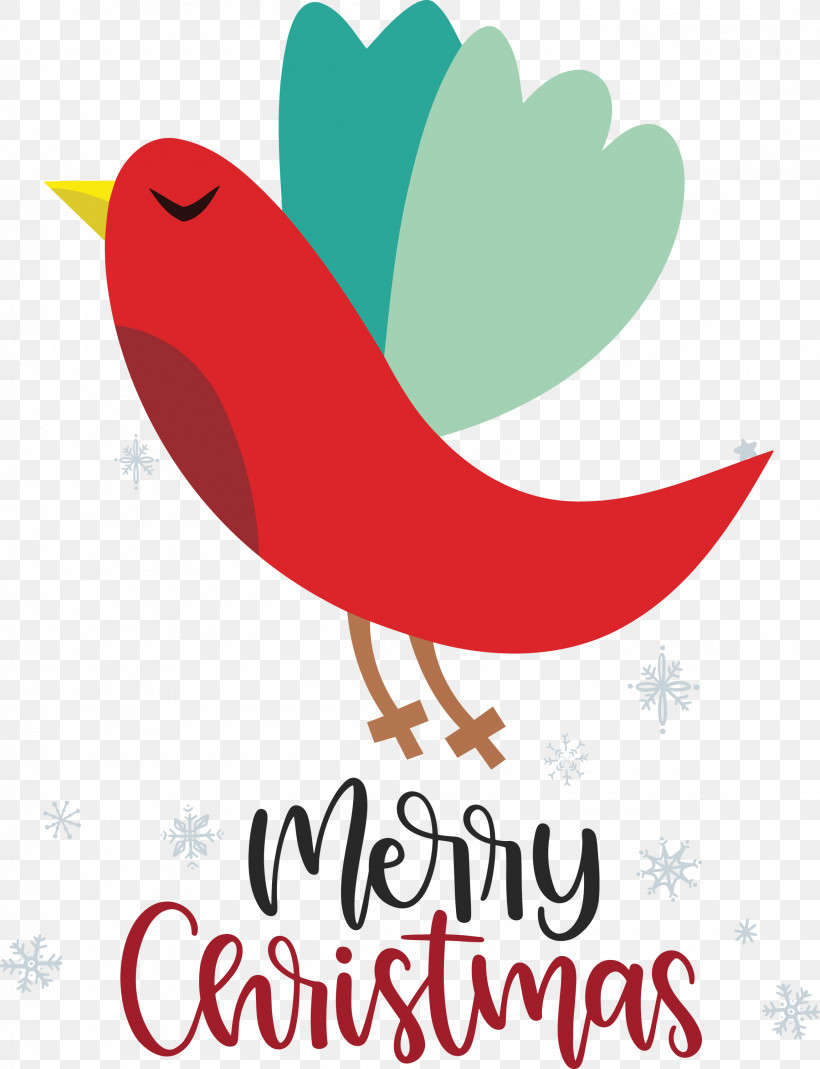 Merry Christmas, PNG, 2300x3000px, Merry Christmas, Beak, Biology, Birds, Leaf Download Free