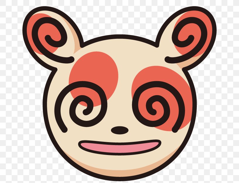 Pokémon Shuffle Pokémon Battle Trozei Pokémon HeartGold And SoulSilver Spinda, PNG, 700x627px, Spinda, Facial Expression, Head, Nintendo, Nose Download Free