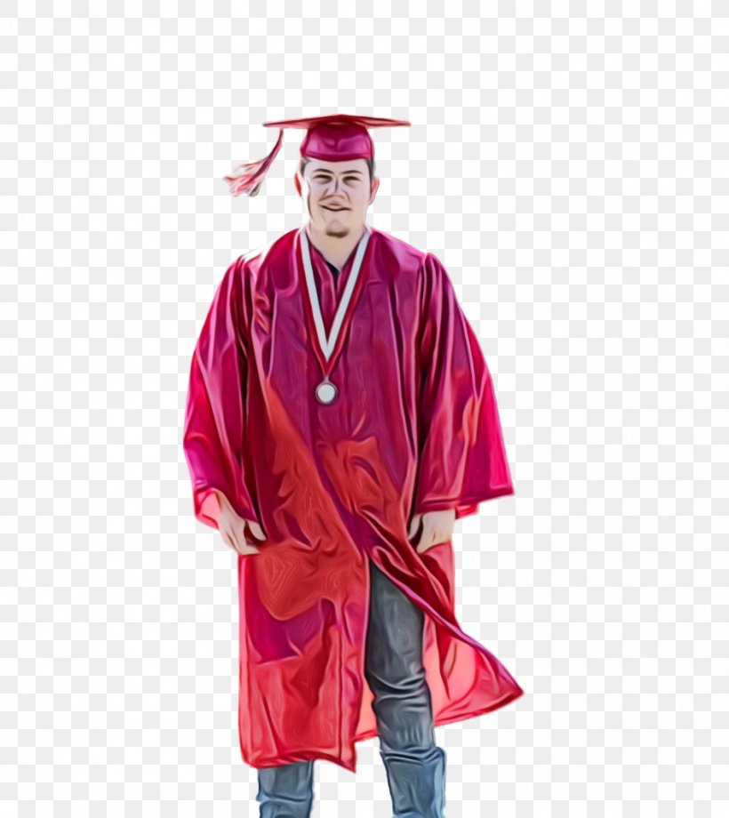 Robe Graduation Ceremony Doctor Of Philosophy Maroon, PNG, 944x1060px, Robe, Academic Dress, Clothing, Costume, Doctor Of Philosophy Download Free