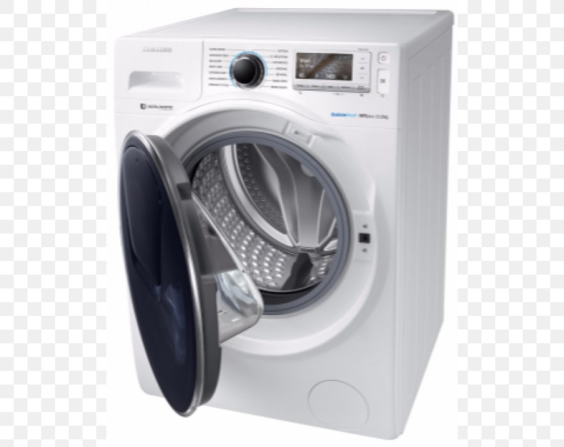 Washing Machines Samsung WW12K8412OX Samsung AddWash WF15K6500 Home Appliance, PNG, 600x651px, Washing Machines, Clothes Dryer, Combo Washer Dryer, Detergent, Electronics Download Free