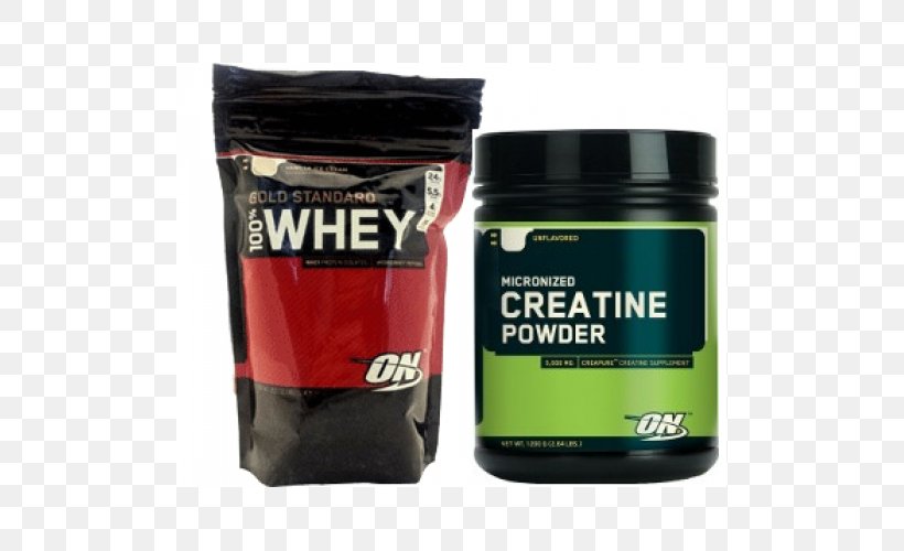 Dietary Supplement Optimum Nutrition Gold Standard 100% Whey Whey Protein Creatine, PNG, 500x500px, Dietary Supplement, Bodybuilding Supplement, Brand, Casein, Creatine Download Free