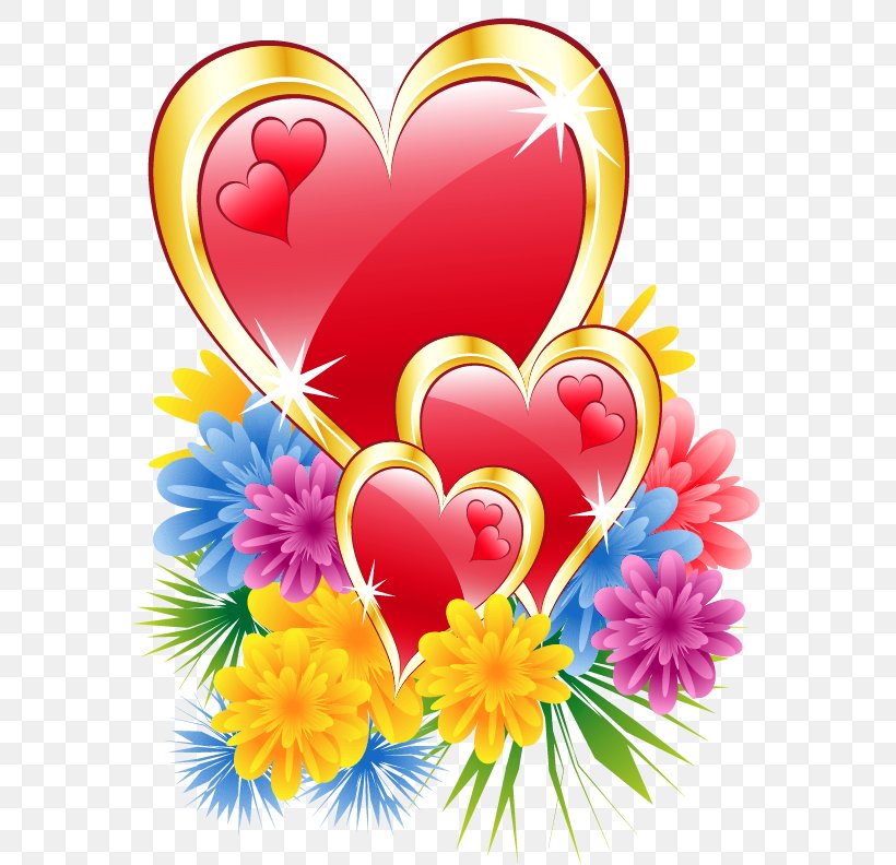 Valentine's Day Heart Greeting & Note Cards Clip Art, PNG, 595x792px, Valentine S Day, Cut Flowers, Drawing, Floral Design, Floristry Download Free