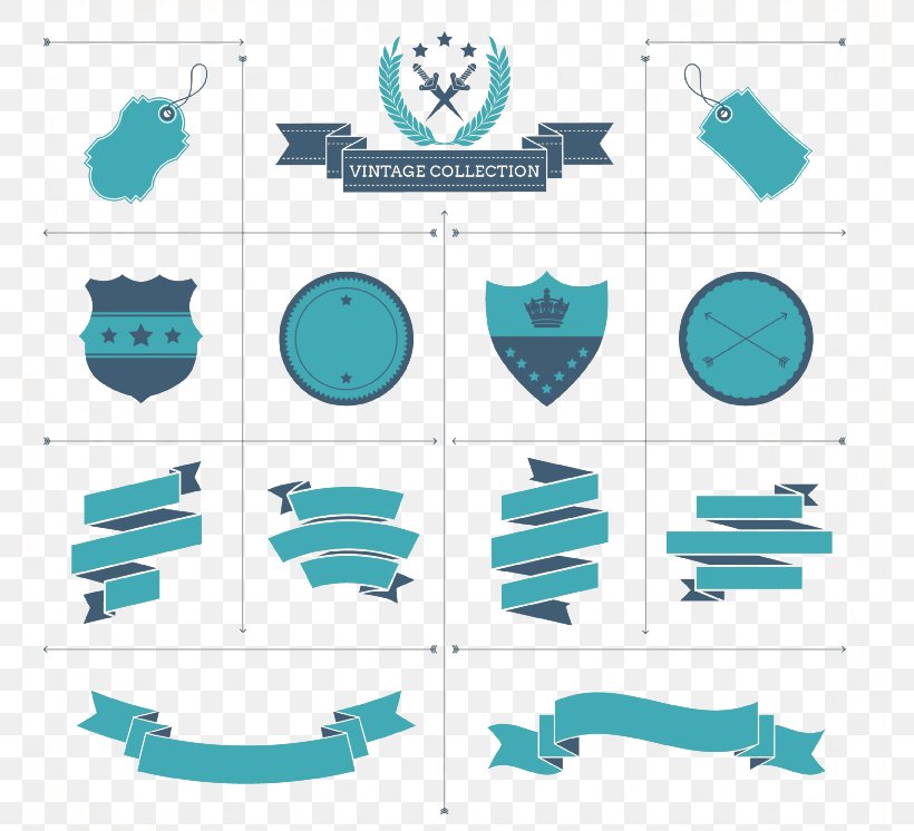 13 Paragraph Retro Ribbon With Blank Label, PNG, 773x746px, Ribbon, Clip Art, Diagram, Illustration, Logo Download Free