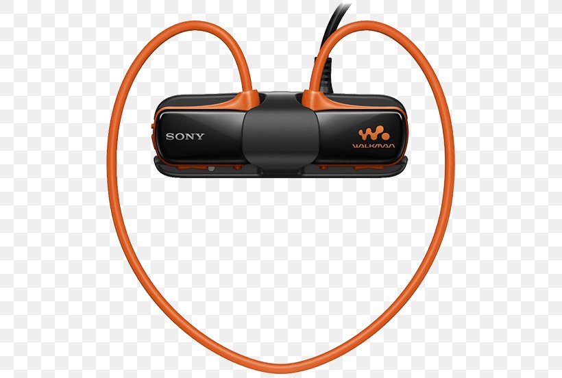 Sony Walkman NWZ-W273 Headphones MP3 Player Sony Walkman NW-WS410 Series, PNG, 520x552px, Walkman, Audio, Flash Memory, Hardware, Headphones Download Free