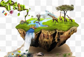Floating Island - Green Building Environmentally Friendly Green Home Interior Design Services PNG
