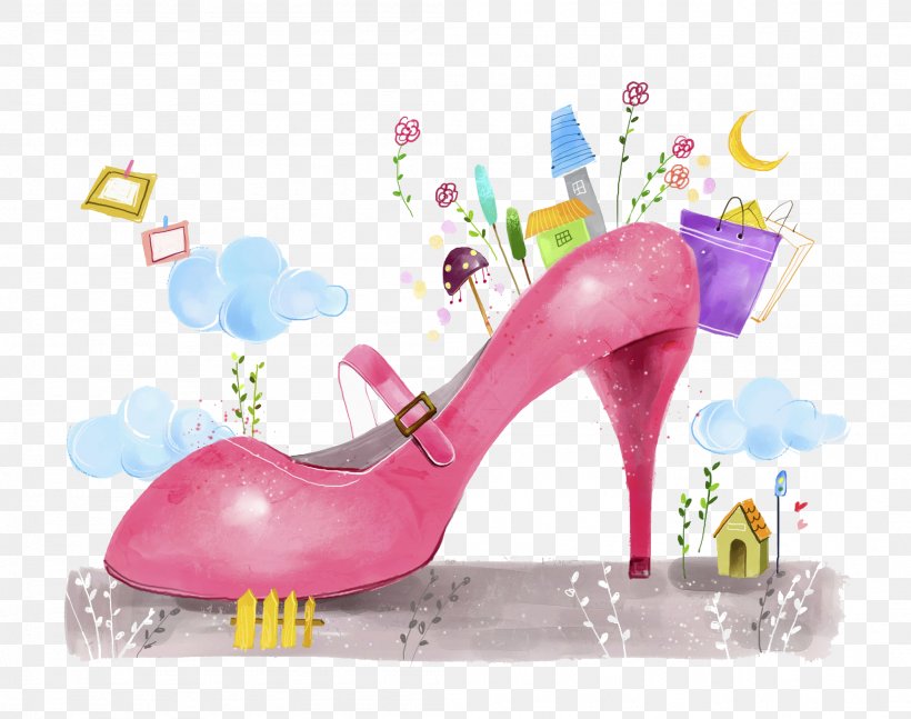 High-heeled Footwear Pink Stock Photography Shoe, PNG, 2102x1661px, Highheeled Footwear, Cartoon, Footwear, Getty Images, High Heeled Footwear Download Free