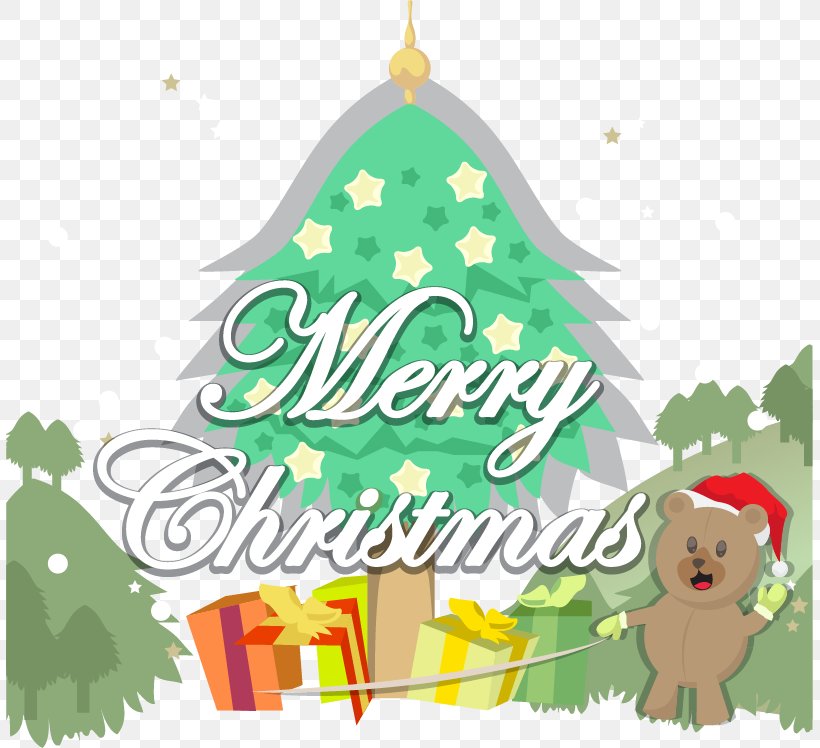 Christmas Tree Vecteur, PNG, 807x748px, Christmas, Art, Christmas Decoration, Christmas Gift, Christmas Lights Download Free