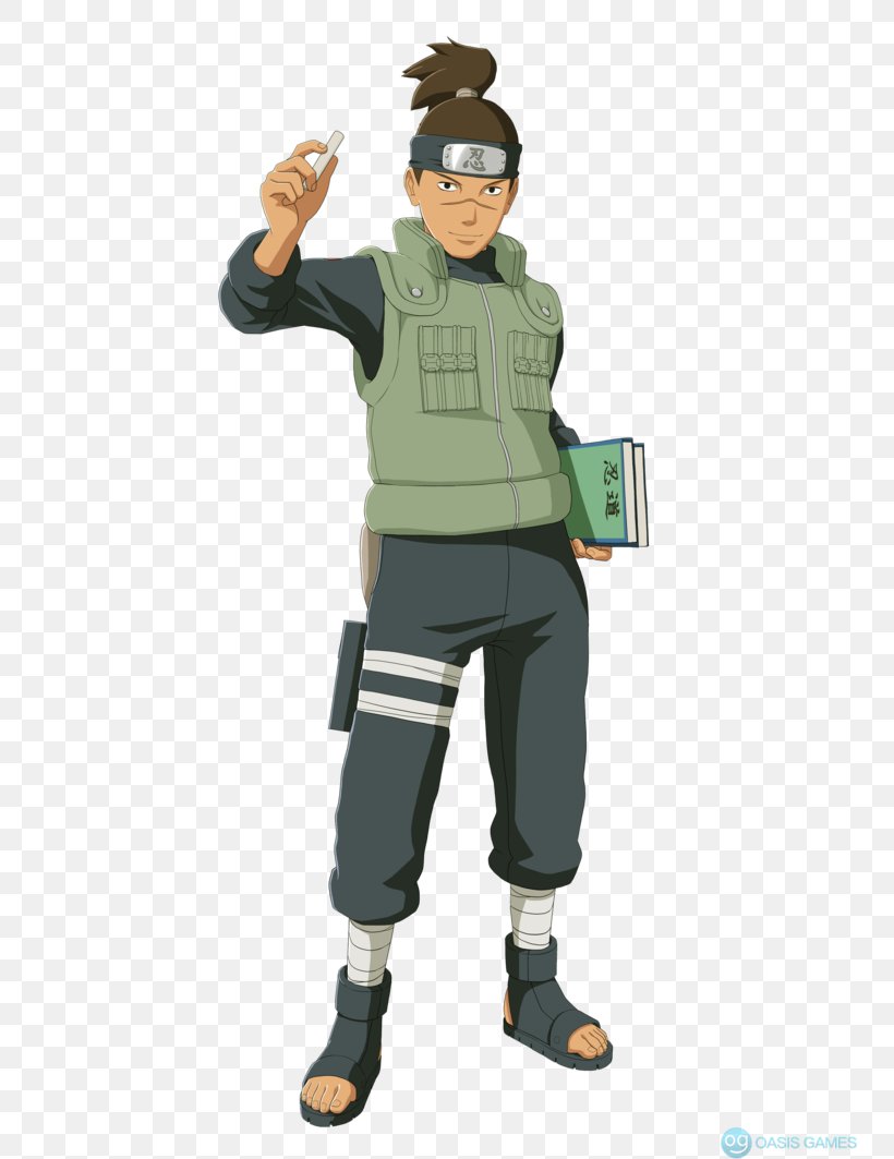 Iruka Umino Naruto Shippuden: Ultimate Ninja Storm Revolution Konohamaru Sarutobi Kakashi Hatake, PNG, 752x1063px, Watercolor, Cartoon, Flower, Frame, Heart Download Free