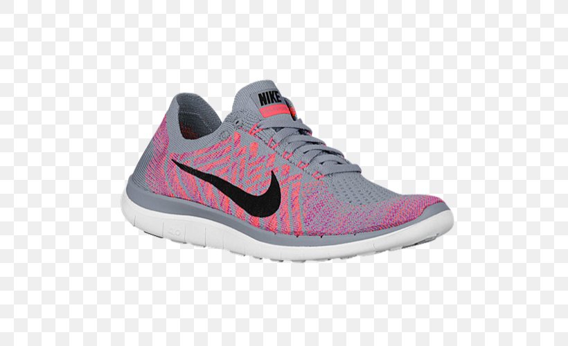 Nike Free RN Flyknit 2018 Women's Sports Shoes Running, PNG, 500x500px, Nike, Athletic Shoe, Basketball Shoe, Blue, Cross Training Shoe Download Free