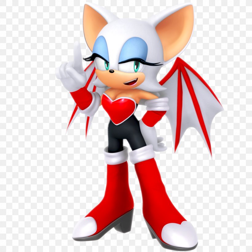 Sonic The Hedgehog Sonic Adventure 2 Rouge The Bat Cartoon Tails, PNG, 1024x1024px, Sonic The Hedgehog, Action Figure, Cartoon, Character, Drawing Download Free